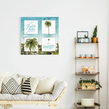 Kelly Lane Collage Canvas Bahamas Breeze 55x55cm House Home Wall Decor