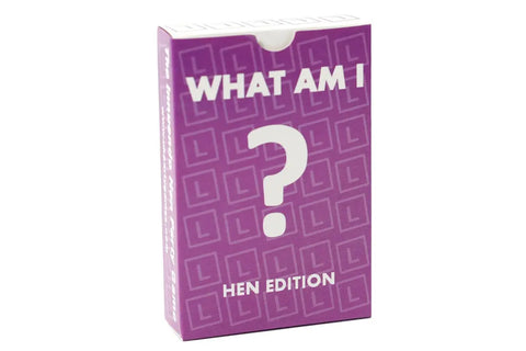 Card Game What Am I - Hen Edition - Cards Board Game Valentine Love Gift 50 Card