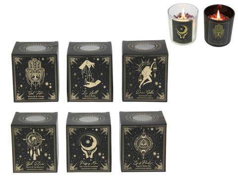 Dark Fantasy Fairy Esoteric Manifestation Candles 6 Choices 100g 8cm H