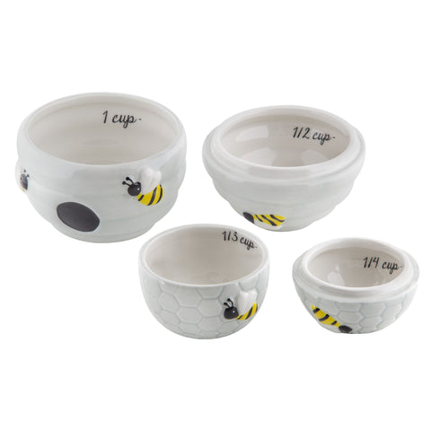 Davis & Waddell Beetanical Bee Measuring Cups Set of 4 with box