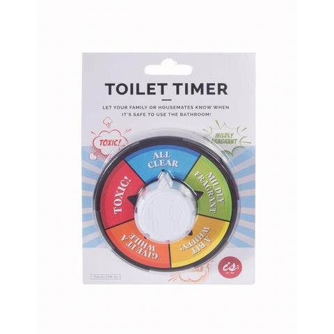 IS GIFT Toilet Time Timer in Multicolour 10x10x5 cm