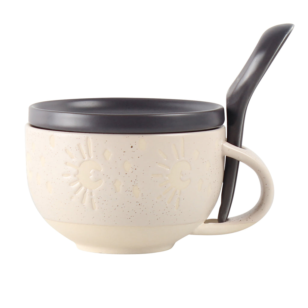 Emporium Ophelia 3 Pieces Winter Soup Mug Spoon Coast Novelty House Gift