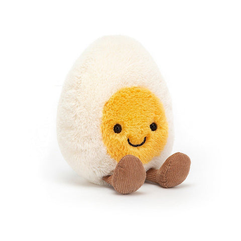 Jellycat Amuseable Happy Boiled Egg in Small 14x8cm