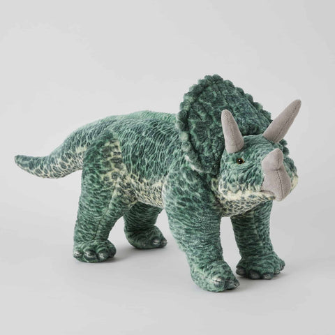 Jiggle and Giggle Large Standing Dinosaur Triceratops 35 cm H hold 100kg