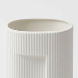 Pilbeam Pure Colour Ceramic Vase Decor Abstract Instagram Grey White Tromso