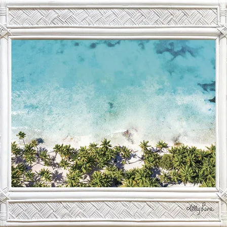 Kelly Lane 20x20cm Bahamas Canvas Palm Beach 2 Choices Home Deco Hanging