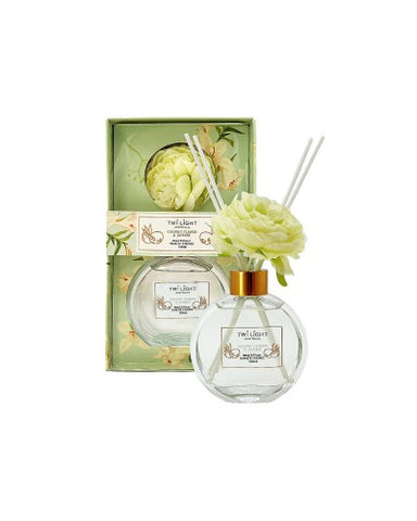 Twilight Reed Diffuser w Flower in Coconut Flower and Jasmine Green 120 ml