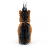 Jellycat Clip Clop Bay Pony in Brown 15 x 7 cm