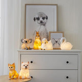 Jiggle & Giggle Living Labrador Sculptured LED Warm Night Light USB or Battery Power