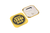 TND Reserved For & Best Dad Beer Bottle Opener & Coaster Father's Day Gift