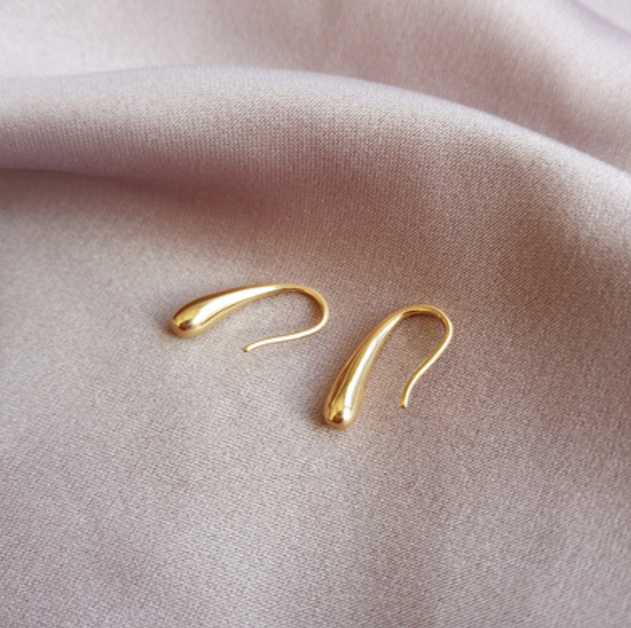Fashion Jewellery Earrings Simple Drop 1.5 cm L
