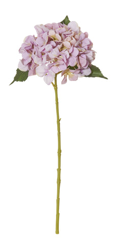 Rogue Fake Artificial Plant Flower Hydrangea Stem in Pink 61 cm