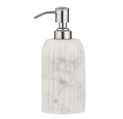 New Amalfi ISSEY Soap Dispenser White Marble Kitchen Bathroom 250 ml