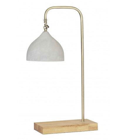 New Amalfi "Ponti" Concrete Wood Table Lamp 60cm