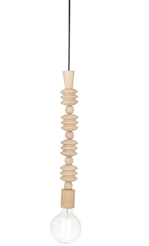 New Amalfi "Abacus" Natural Rubber Pendant Light 125cm