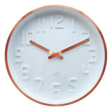 IS GIFT "Curve" Wall Clock Copper 40cm w/ Choices